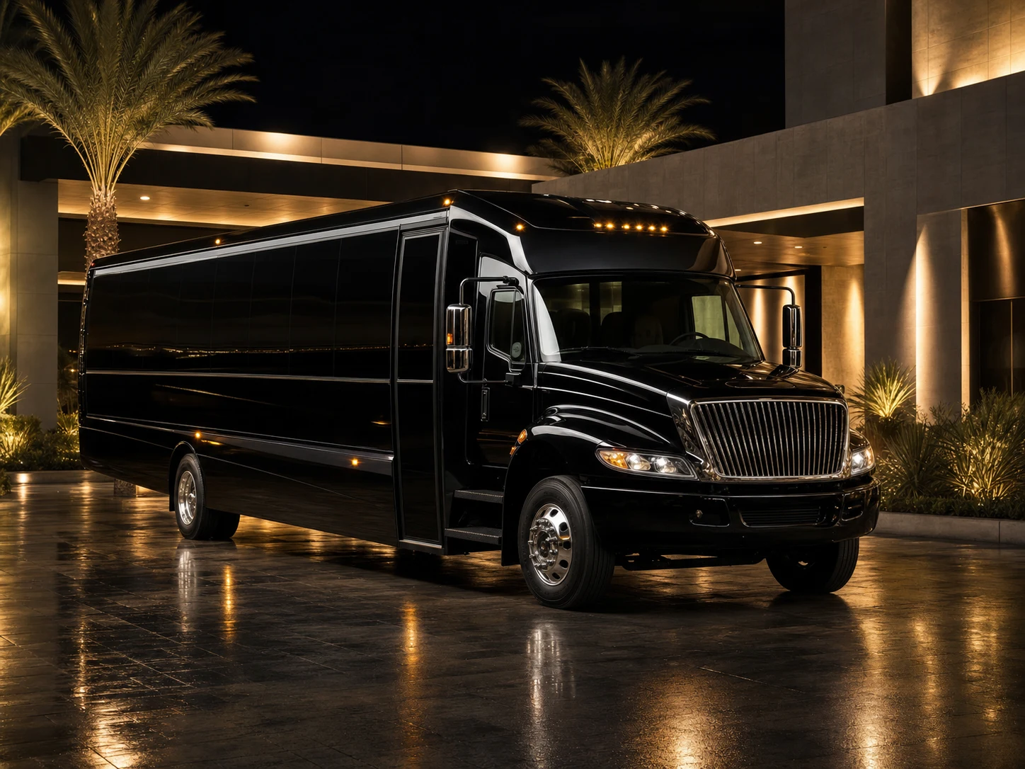 International Party Bus from the Luxurious Transportation fleet
