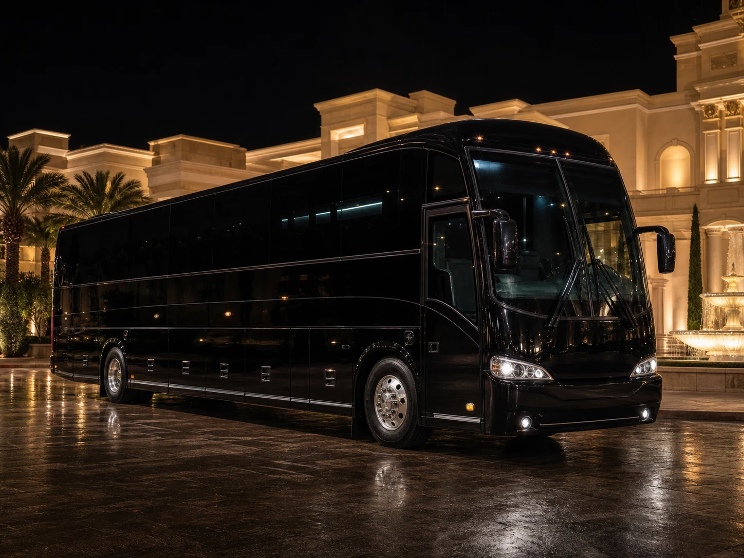 Party Bus from the Luxurious Transportation fleet